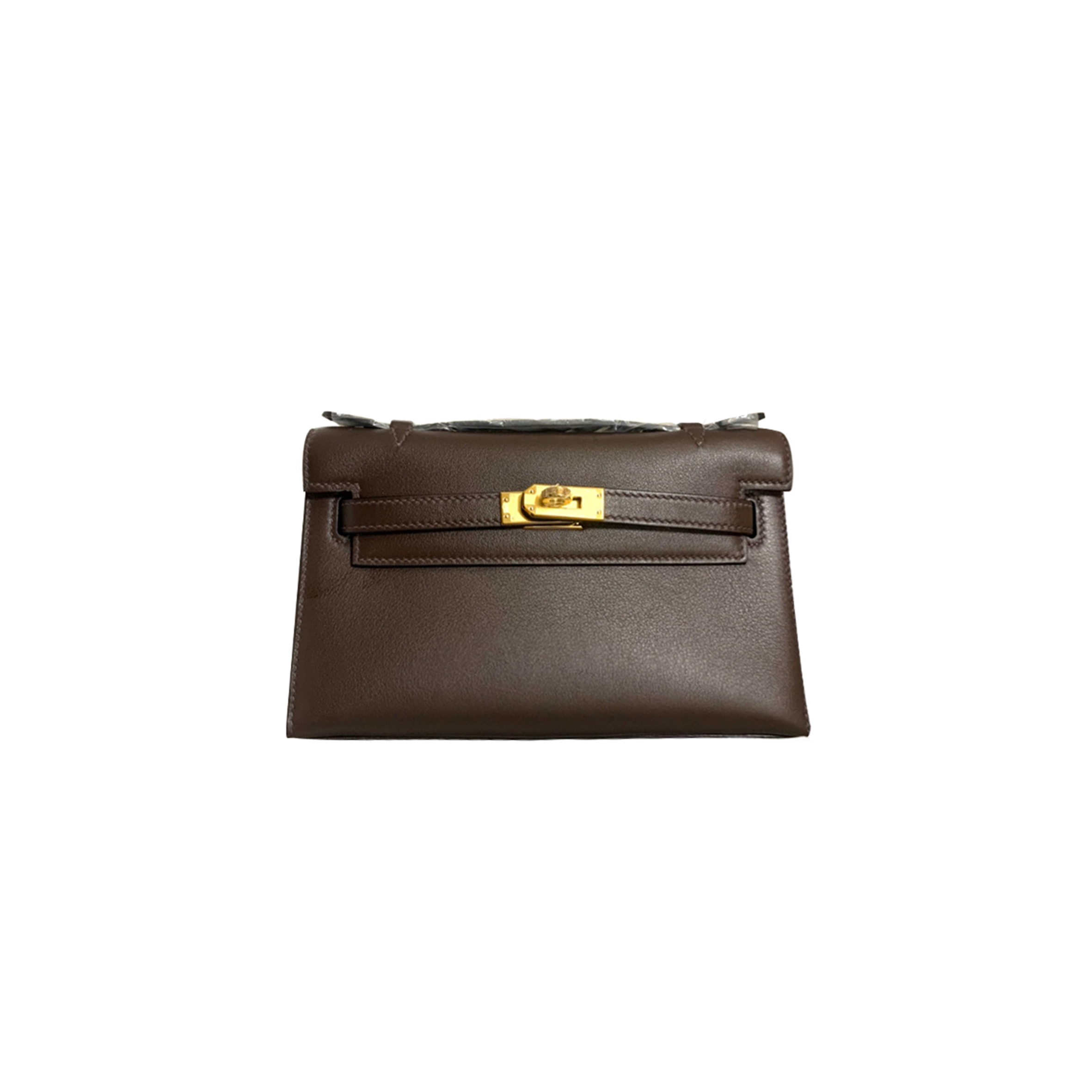 HERMÈS MASTER KELLY CLUTCH LEATHER CLUTCH BAG (22*14*7cm) 